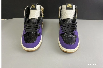 HIGH UNION “MAMBA” AIR BLACK OG PURPLE 1 X JORDAN GOLD 0723